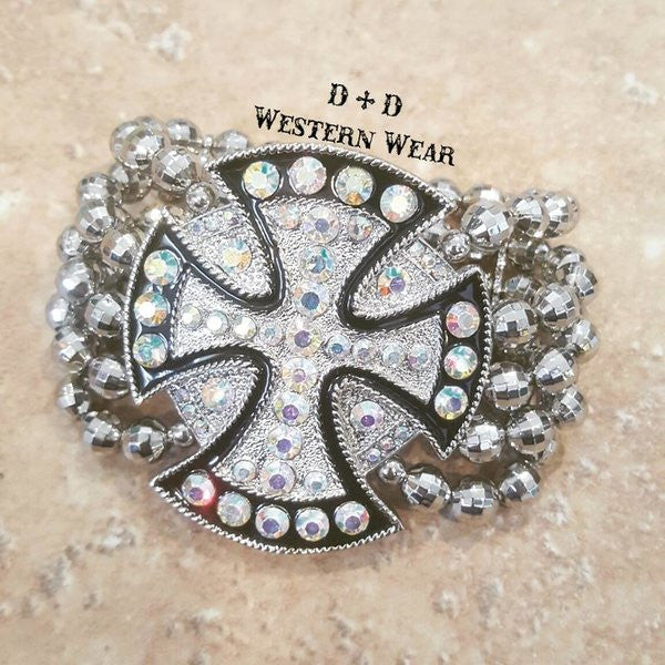 Large Cross Bracelet