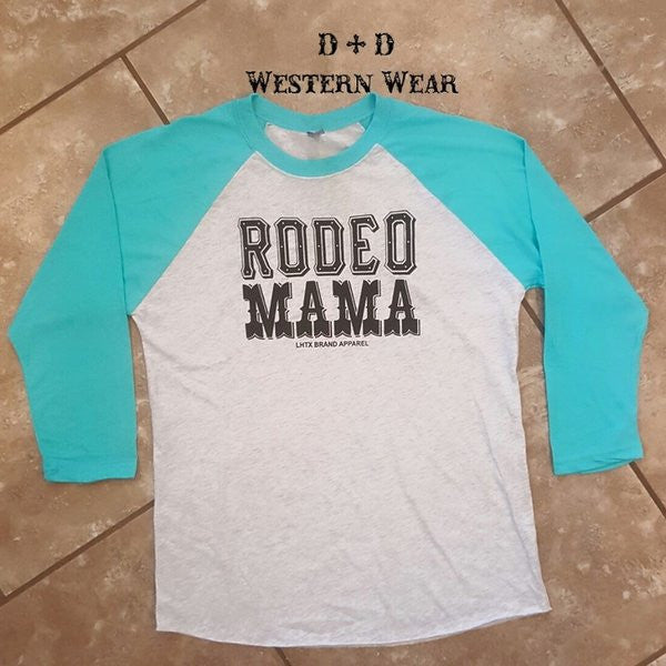 Rodeo Mama Baseball Tee