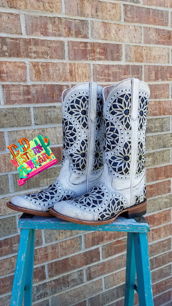  LADIES MANDALA WHITE S-TOE