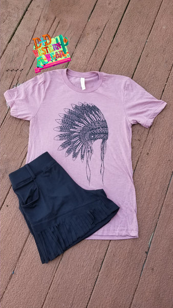 Cherokee* Headdress Tee