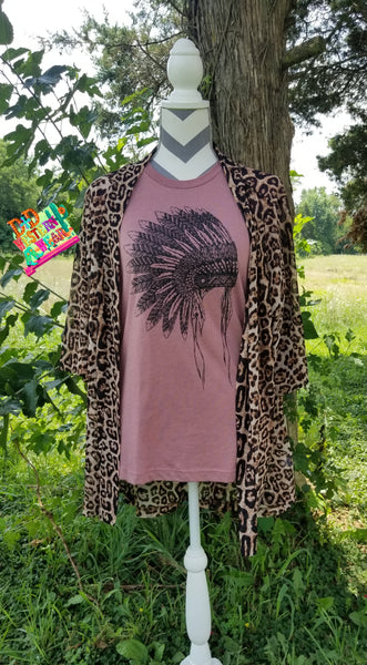 Cherokee* Headdress Tee