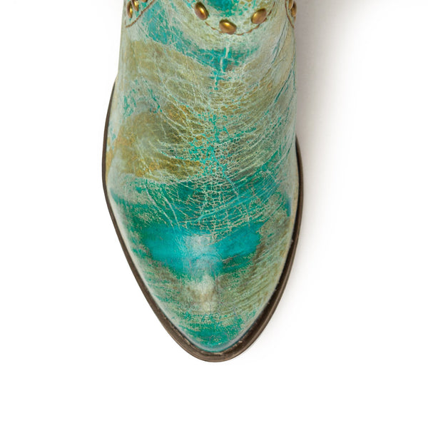 Stella BOOTIE TURQUOISE R-TOE
