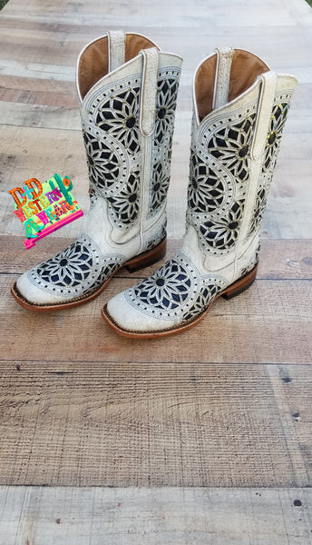 LADIES MANDALA WHITE S-TOE